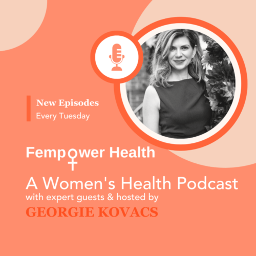 New Artwork for Fempower Health Podcast with Georgie Kovacs