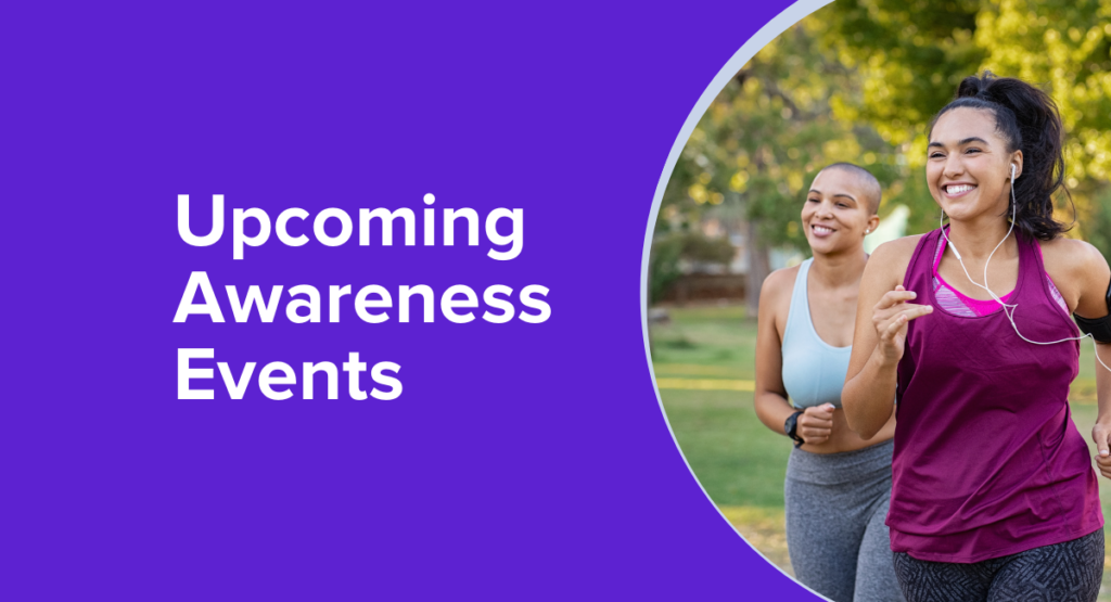 Upcoming Awareness Events - curated by Health Podcast Network